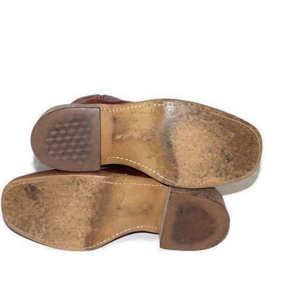 Vintage Trucker Boots Leather Campus Riding 9.5‎ D main image 7